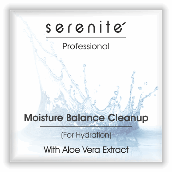 Moisture Balance facial cleanup kit Serenite Professional