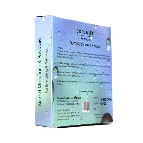 Aroma Manicure Pedicure Kit Serenite Professional