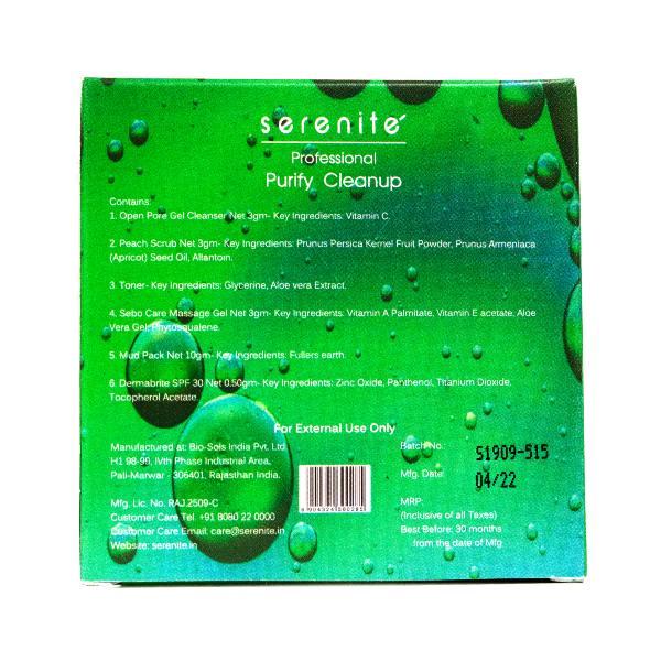 Purify facial cleanup kit Serenite Professional