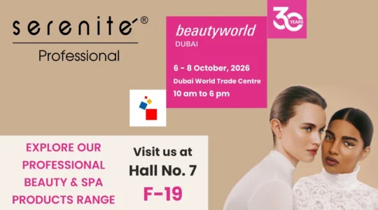 Serenite Professional at Beautyworld Dubai 2026, Hall 7, Booth F19